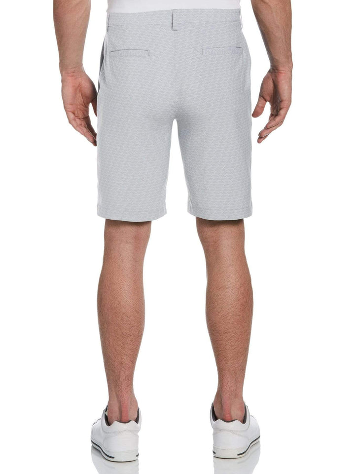 Men's Club Herringbone Print Golf Short