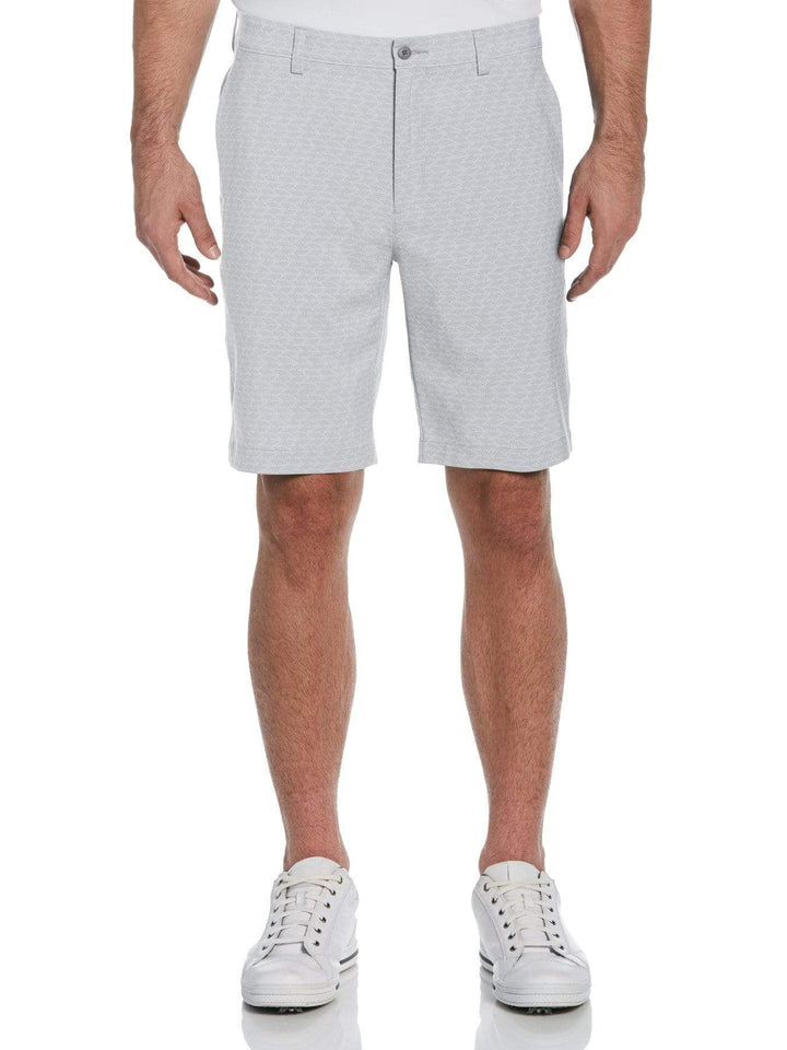 Men's Club Herringbone Print Golf Short