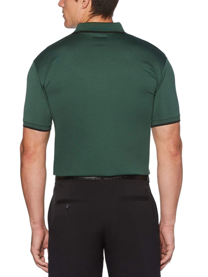 Men's Color Block Short Sleeve Polo