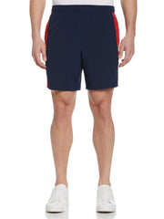 Color Blocked Pull-On Tennis Short (Peacoat) 