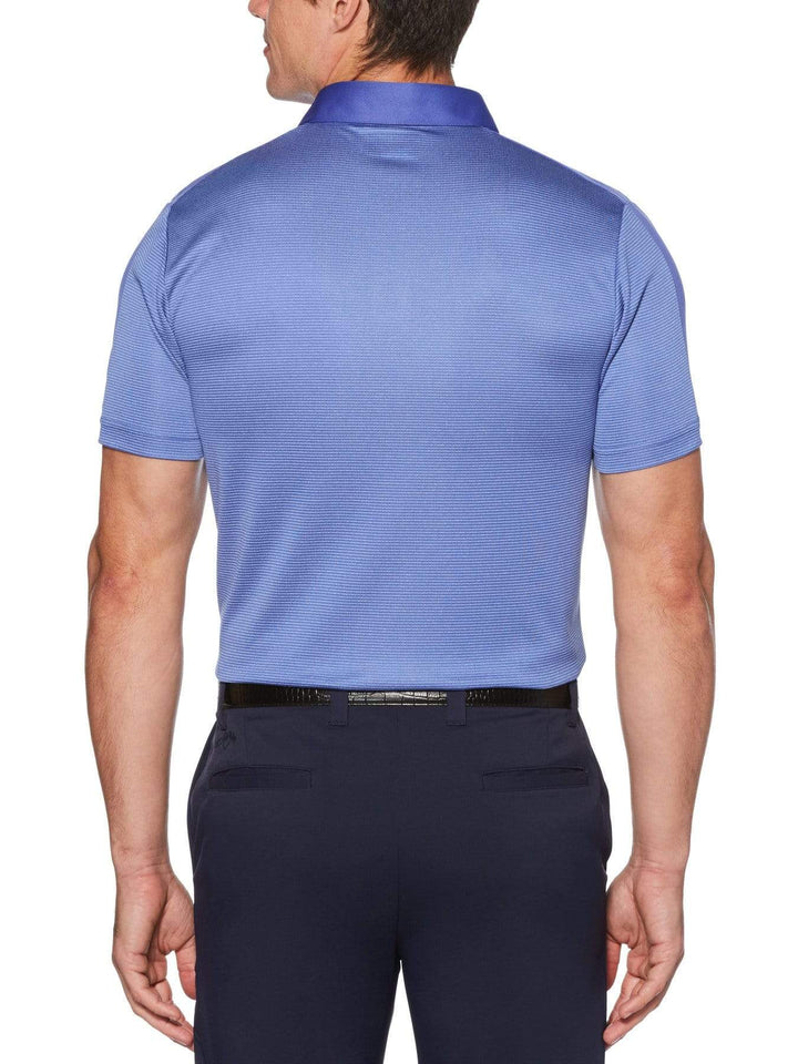 Men's Color Blocked Tour Soft Short Sleeve Polo