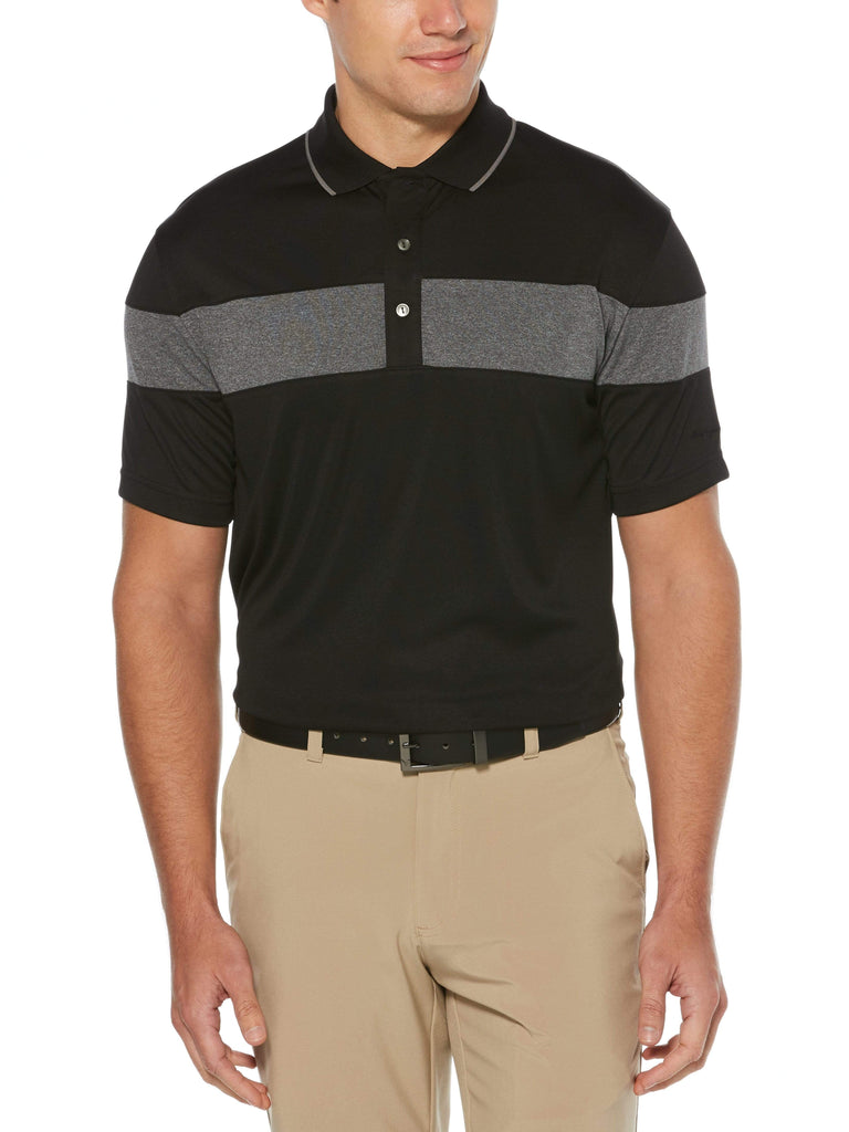 Men's Color Stacked Polo With Tipped Collar Polo
