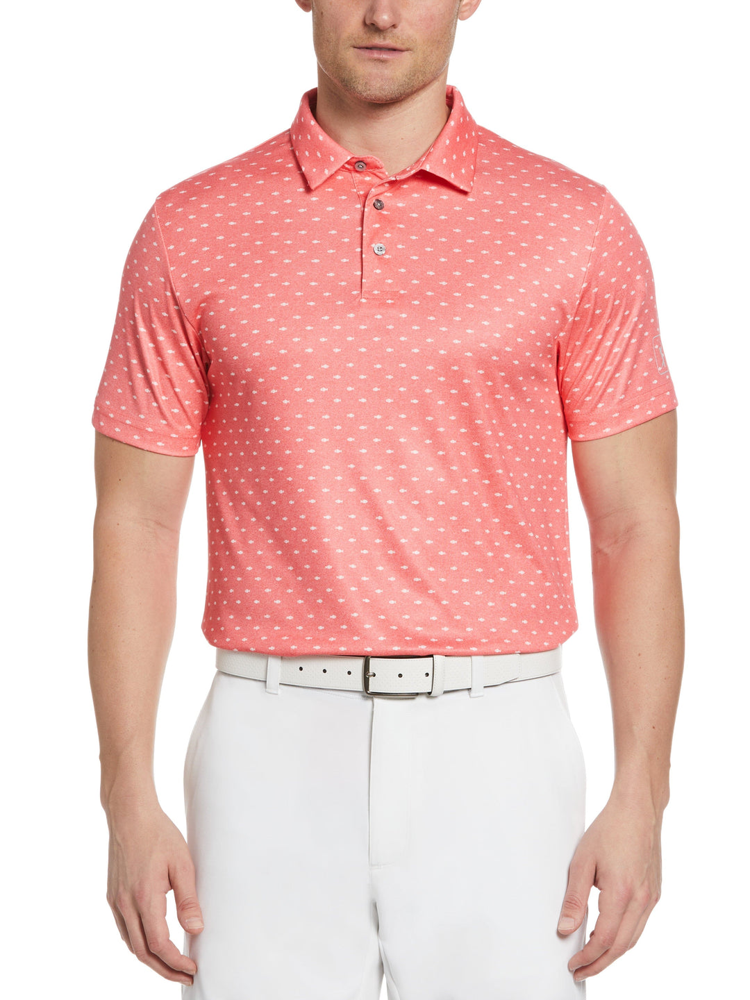 Men's Conversational Print Golf Polo