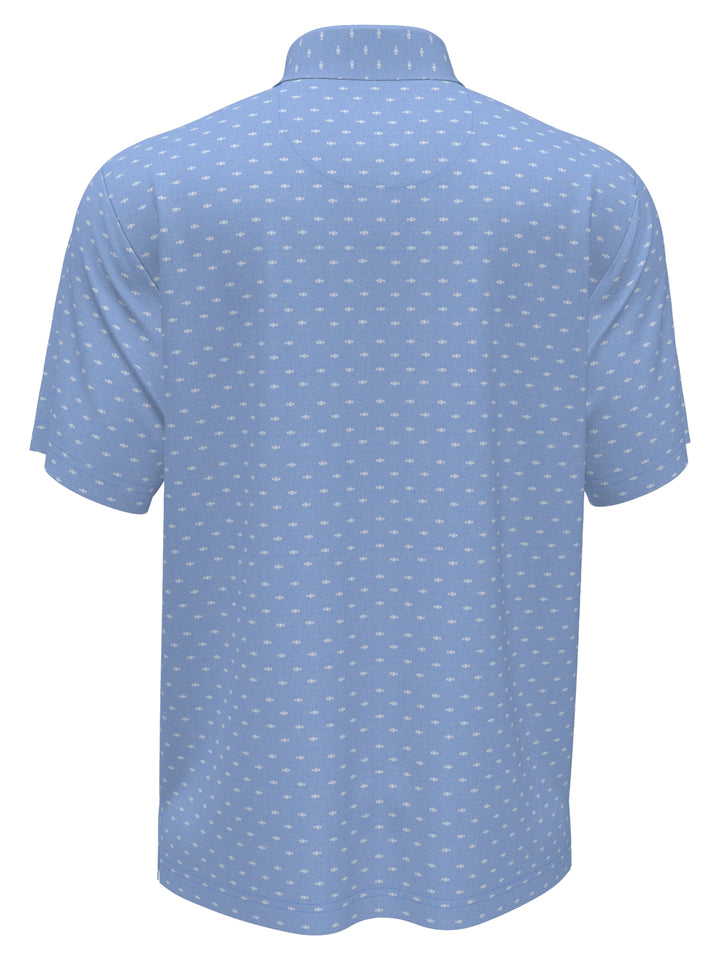 Men's Conversational Print Golf Polo