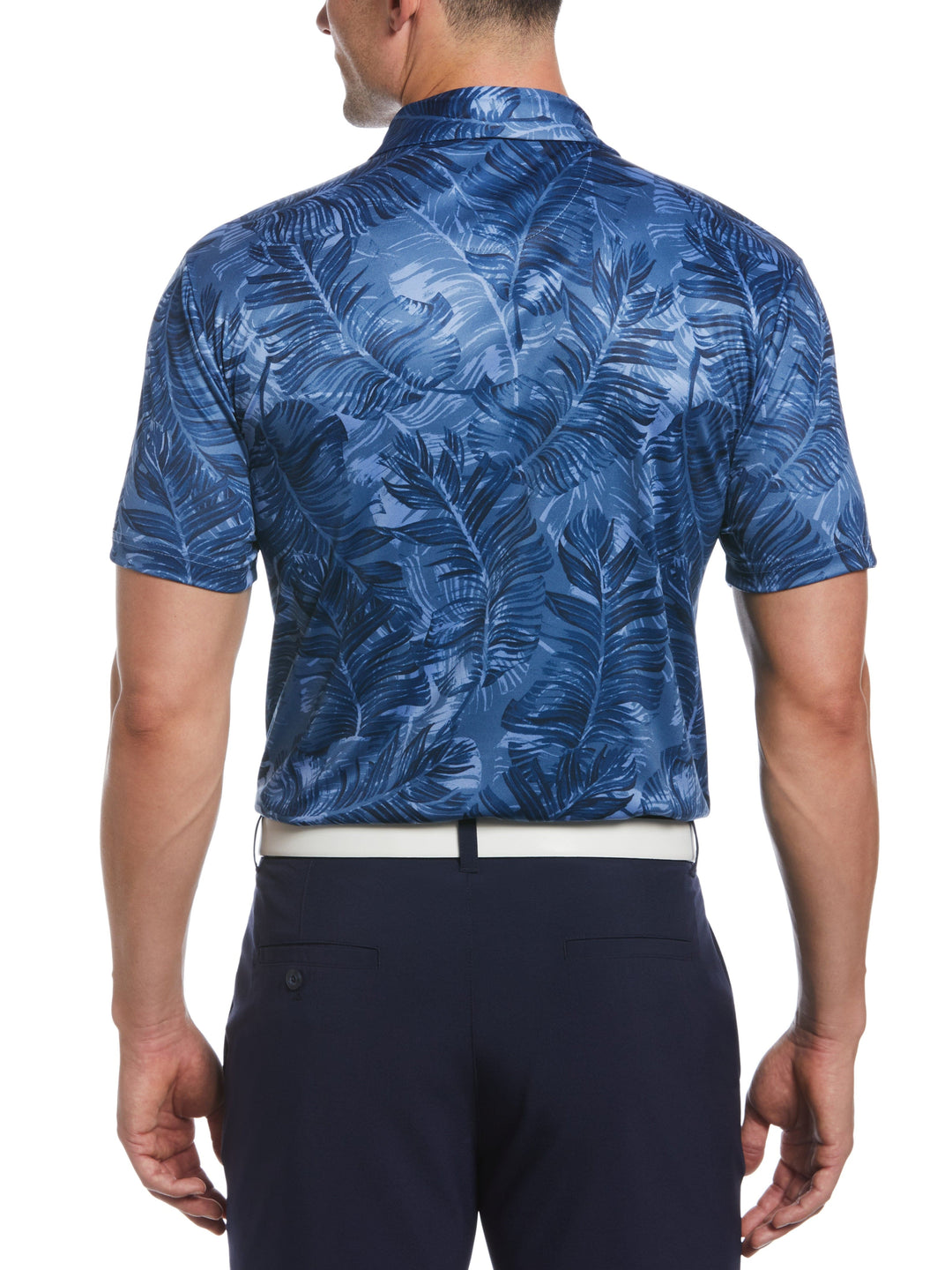 Men's Destination Palm Printed Golf Polo