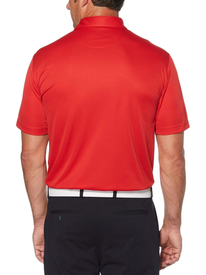 Men's Diagonal Twill Polo