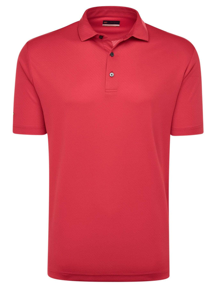 Men's Diagonal Twill Polo