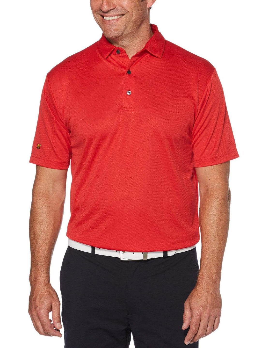 Men's Diagonal Twill Polo