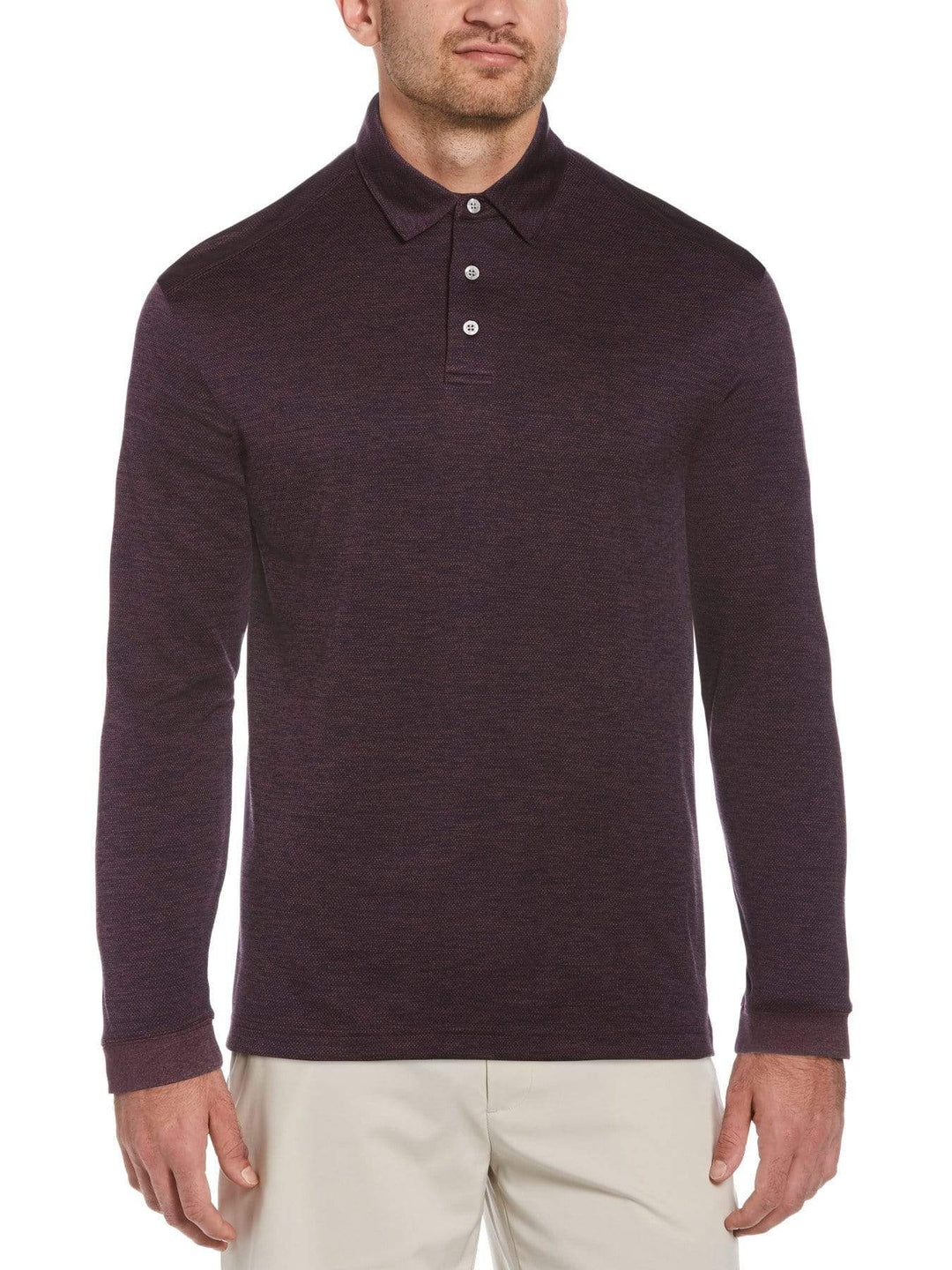 Men's Diamond Jacquard Polo