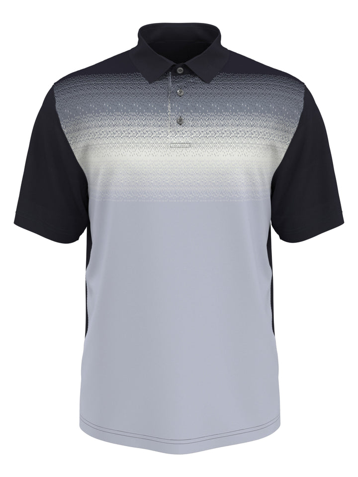 Men's Digital Ombre Print Golf Polo