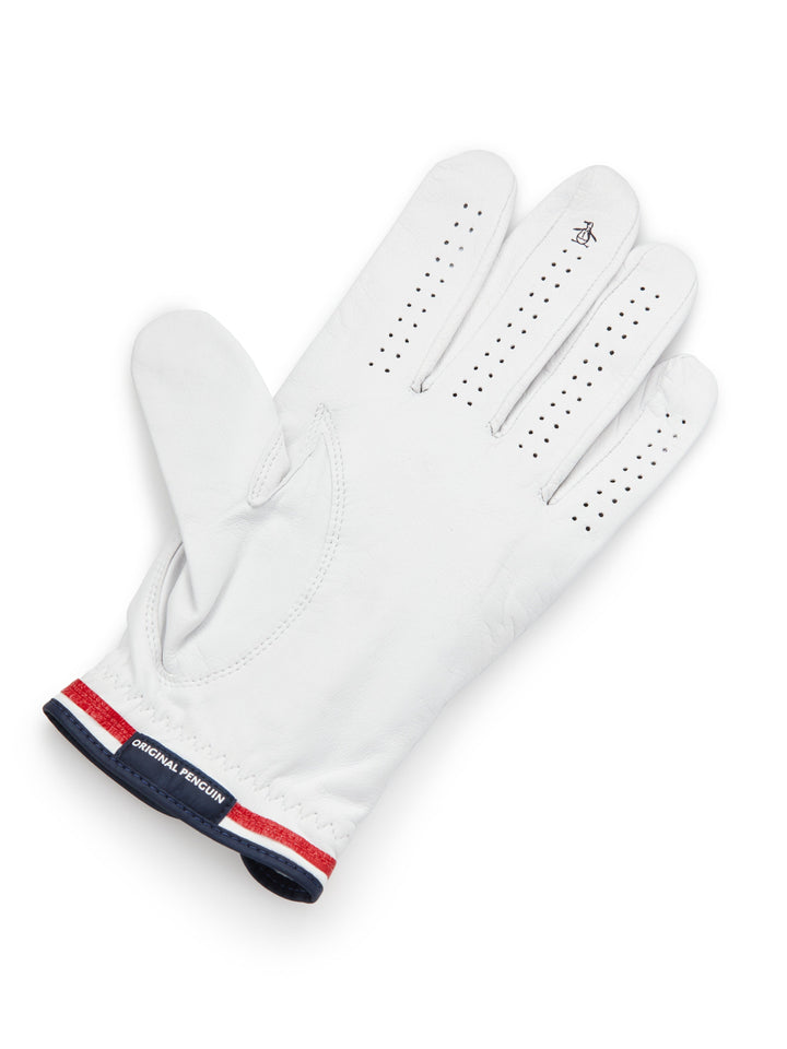 Men's Double Piped Left Hand Golf Glove