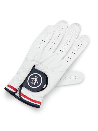 Men's Double Piped Left Hand Golf Glove