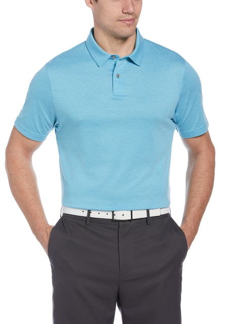 Eco Golf Polo (Washed Teal Htr) 