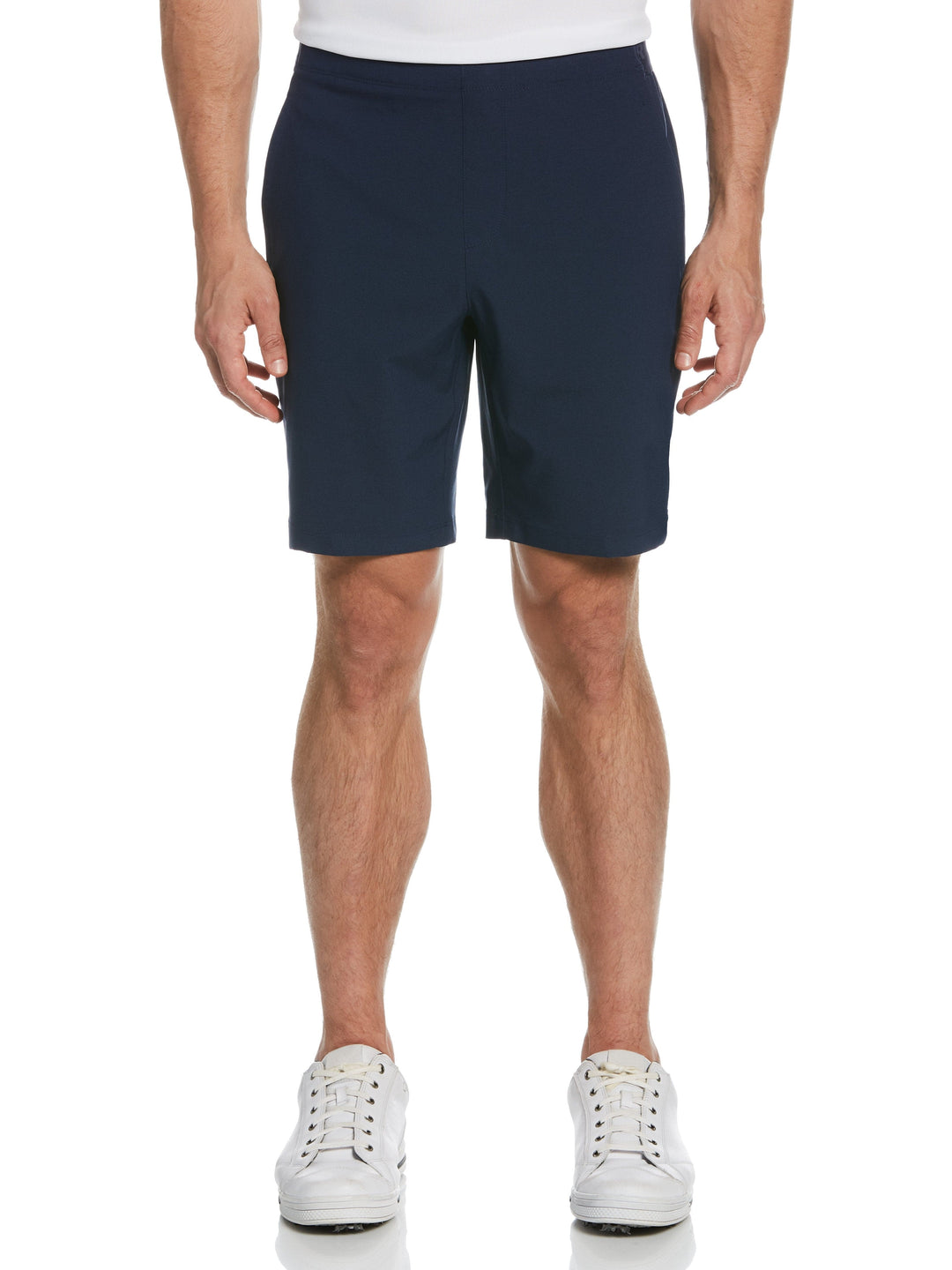 Men's Exposed Elastic Waistband Dobby Golf Short