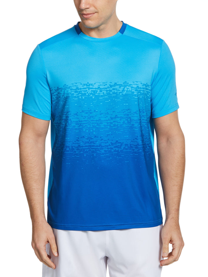 Men's Fade Out Textured Tee