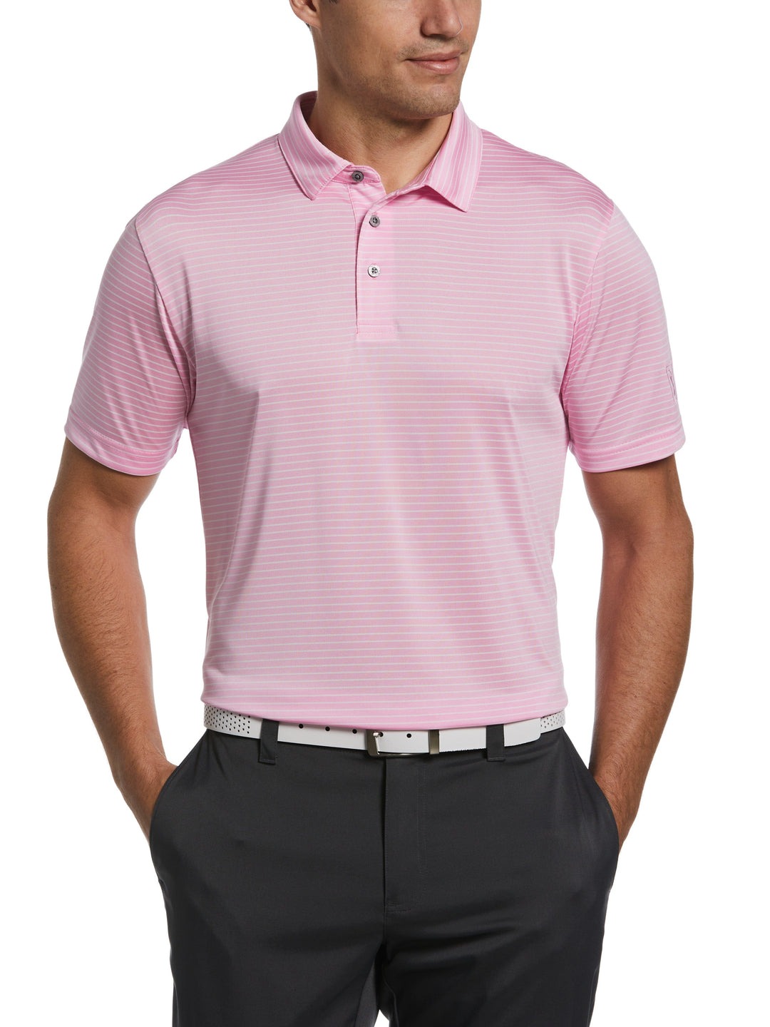 Feeder Stripe Golf Polo (Bonbon) 