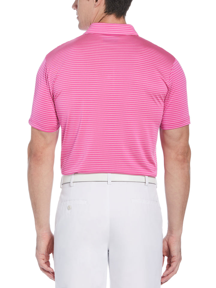 Feeder Stripe Golf Polo (Rose Violet) 