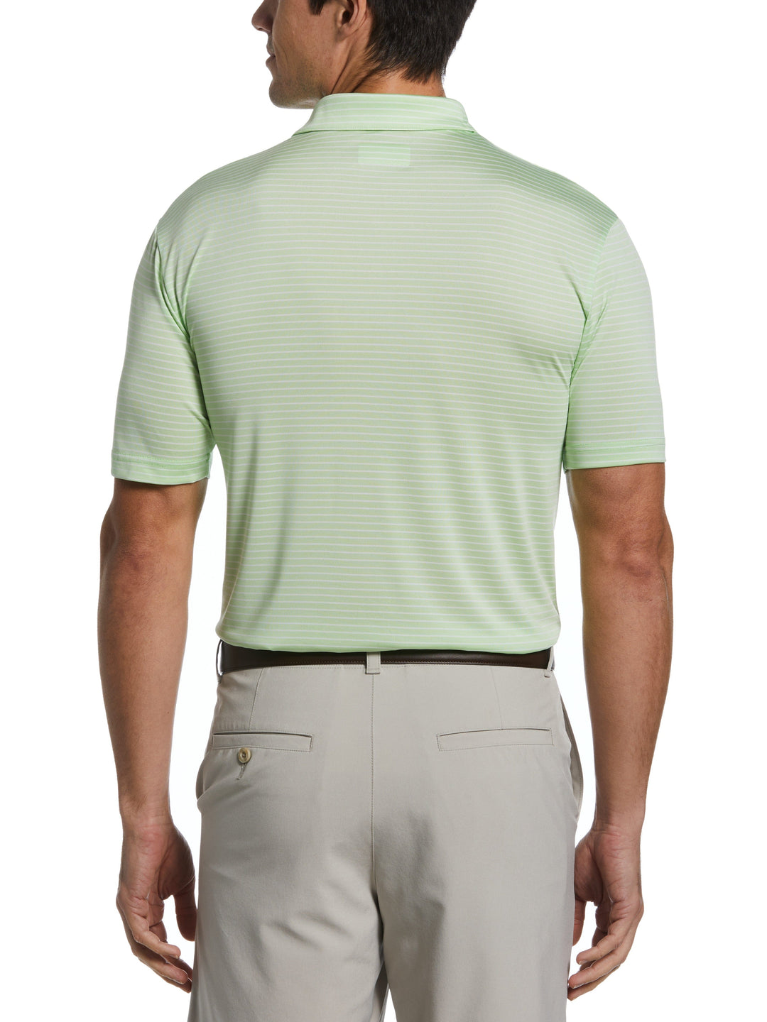 Feeder Stripe Golf Polo (Patina Green) 