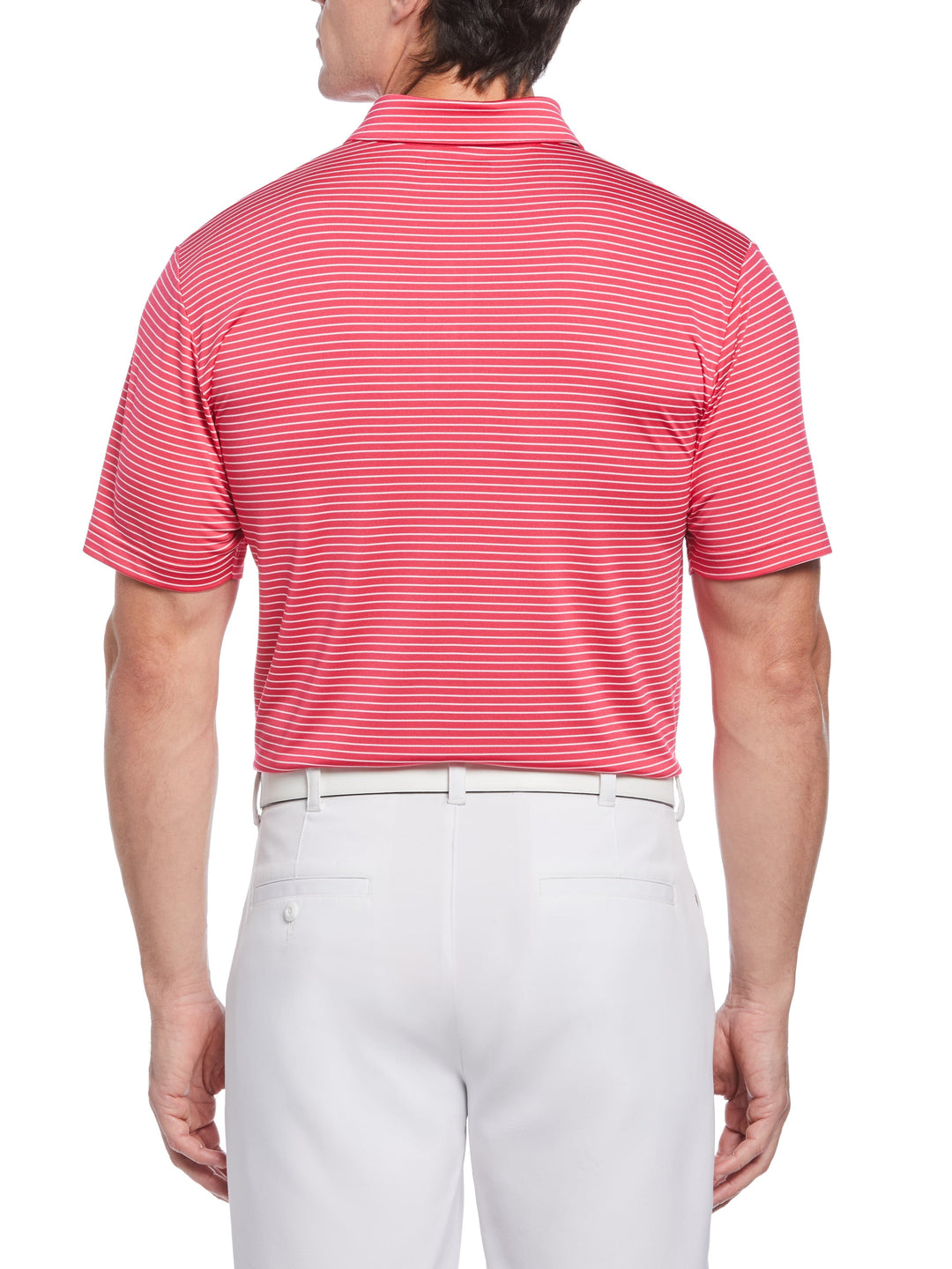 Feeder Stripe Golf Polo (Bossy Pink) 
