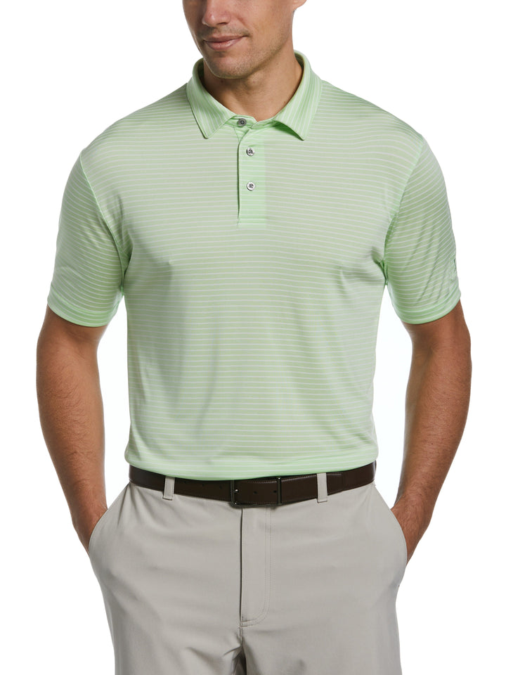Feeder Stripe Golf Polo (Patina Green) 