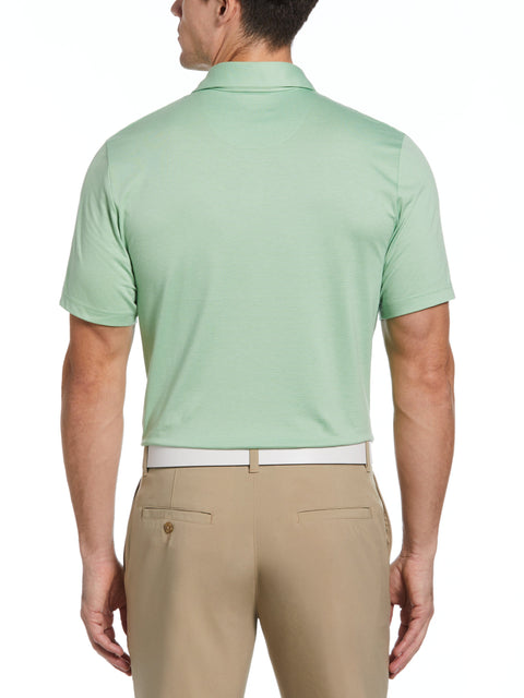 Men's Fine Line Eco Golf Polo with Pocket