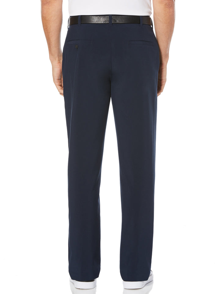 Men's Flat Front Expandable Waistband Pant
