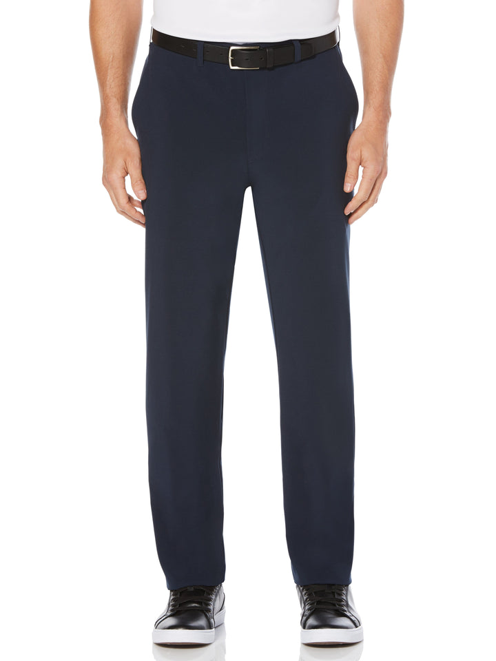 Men's Flat Front Expandable Waistband Pant