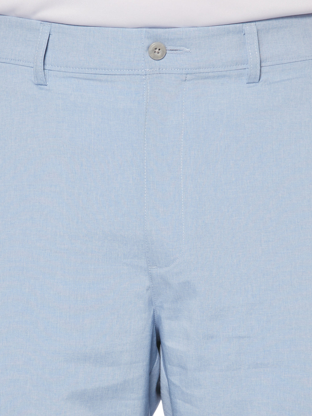 Men's Flat Front Heather Golf Short with Active Waistband