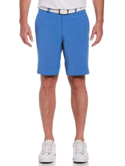Men's Flat Front Horizontal Textured Golf Short