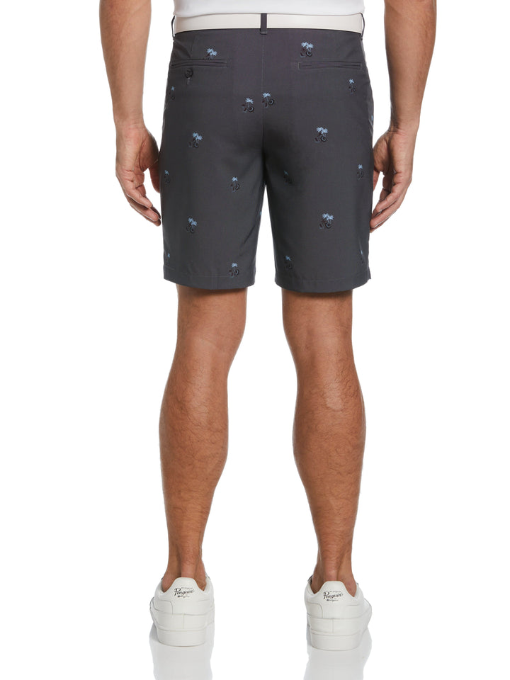 Men's Flat Front Novelty Print Golf Short