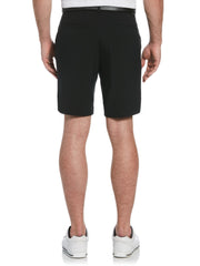 Men's Flat Front Solid Golf Short with Cargo Pocket