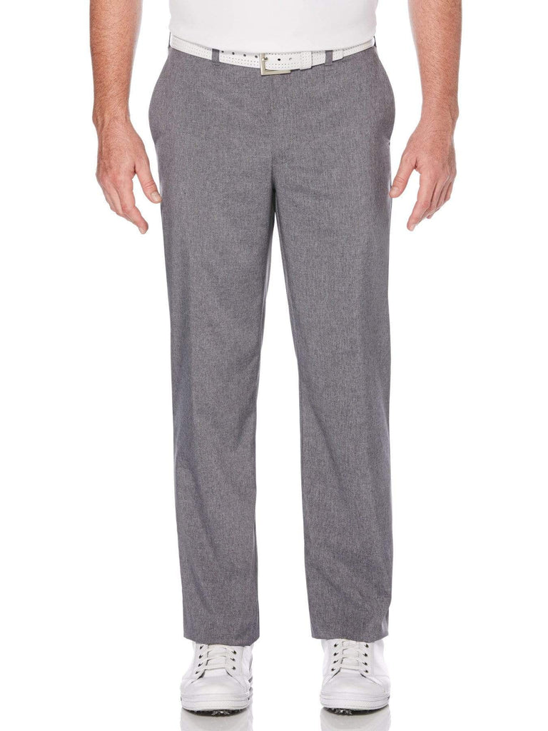 Flat Front Yarn Dyed Heather Pant