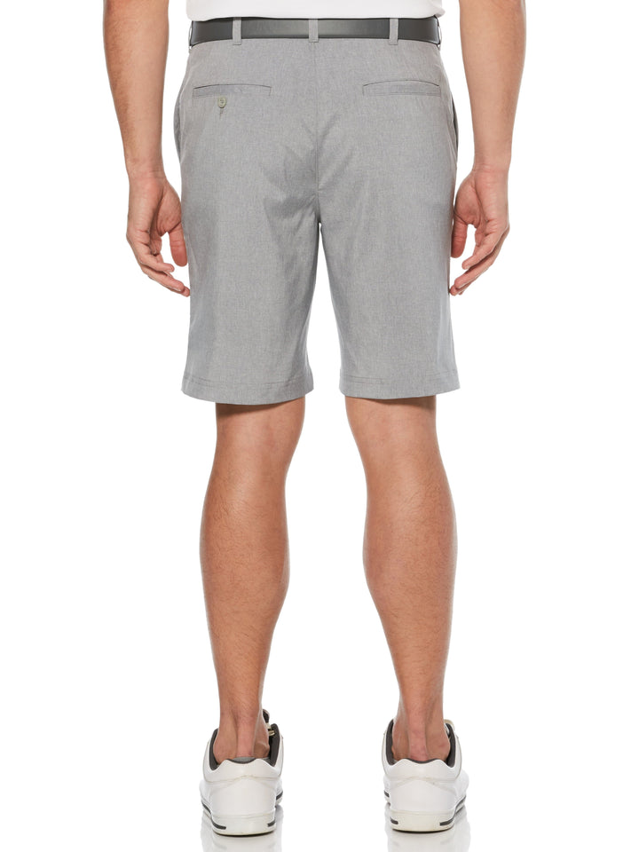 Men's Flat Front Yarn Dyed Heather Short