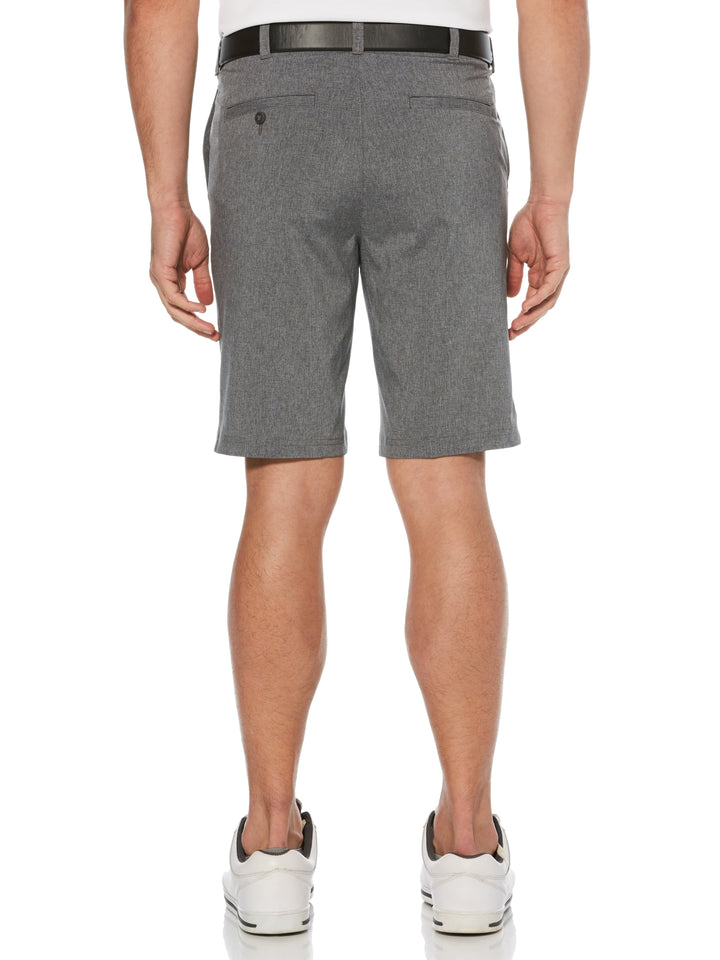 Men's Flat Front Yarn Dyed Heather Short