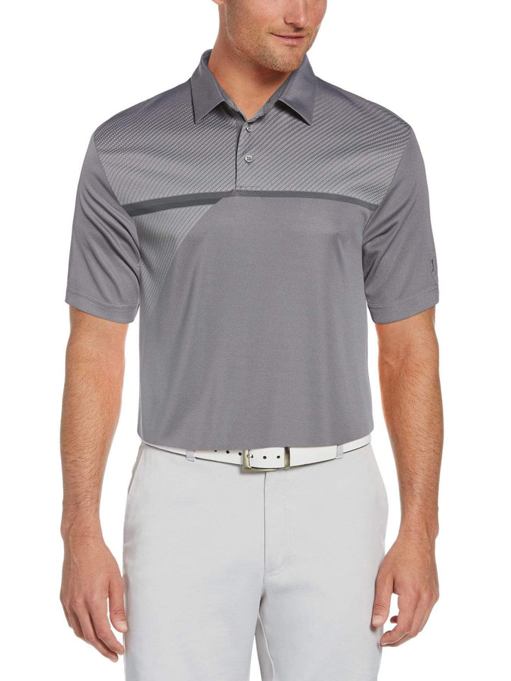 Men's Front Panel Tech Golf Polo