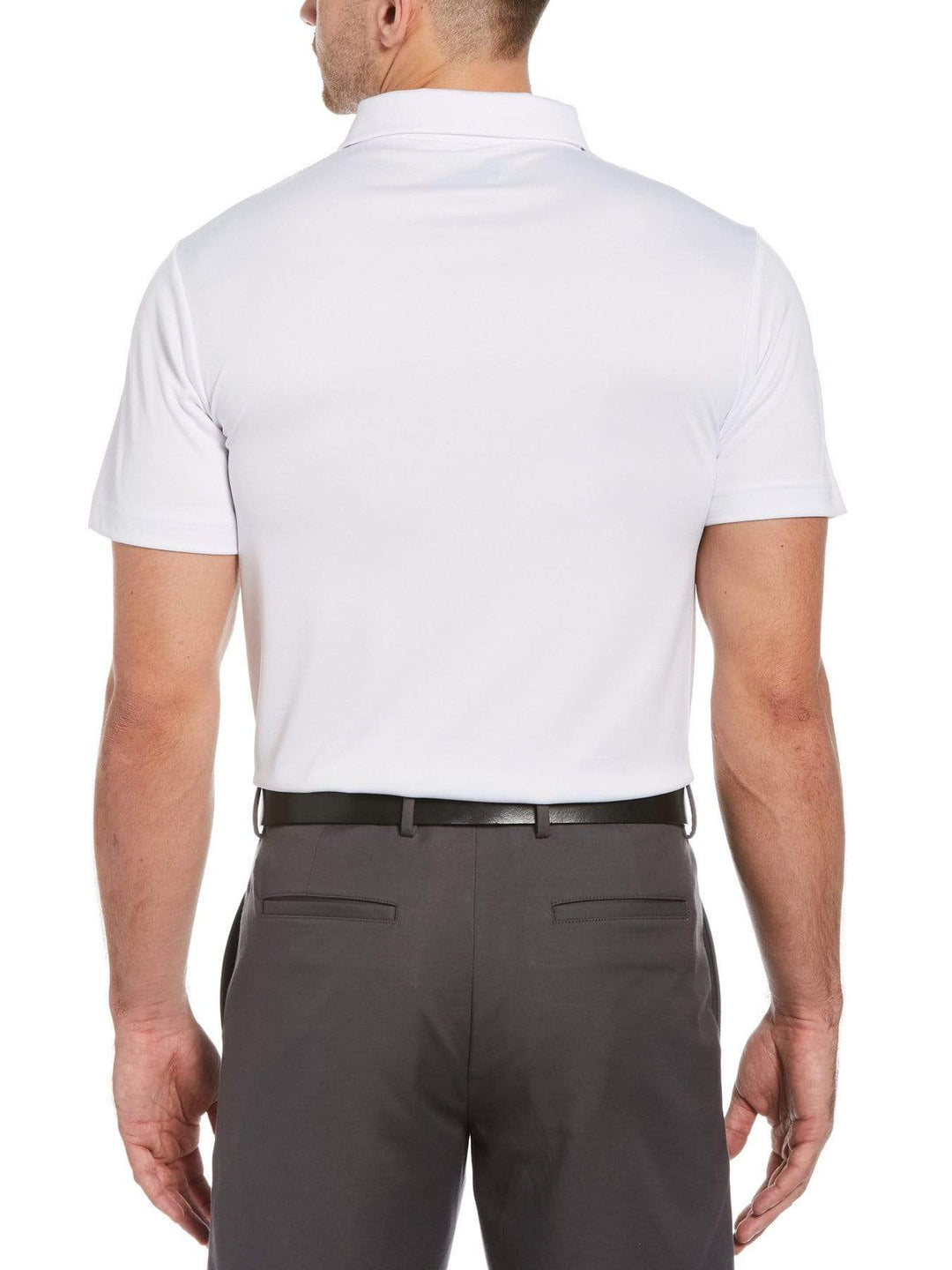 Men's Geo Ombre Print Golf Polo