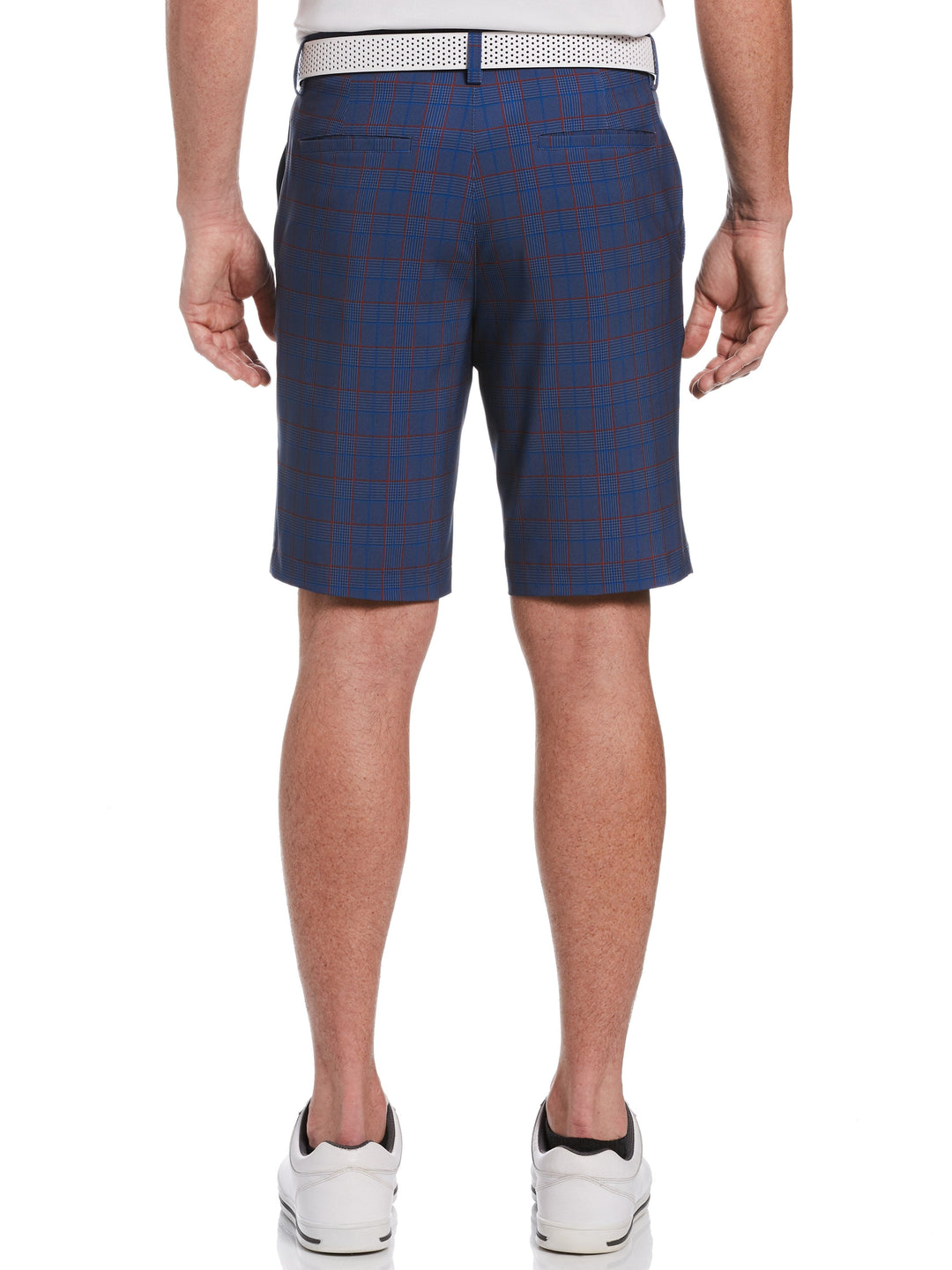 Men's Glen Plaid Printed Golf Short