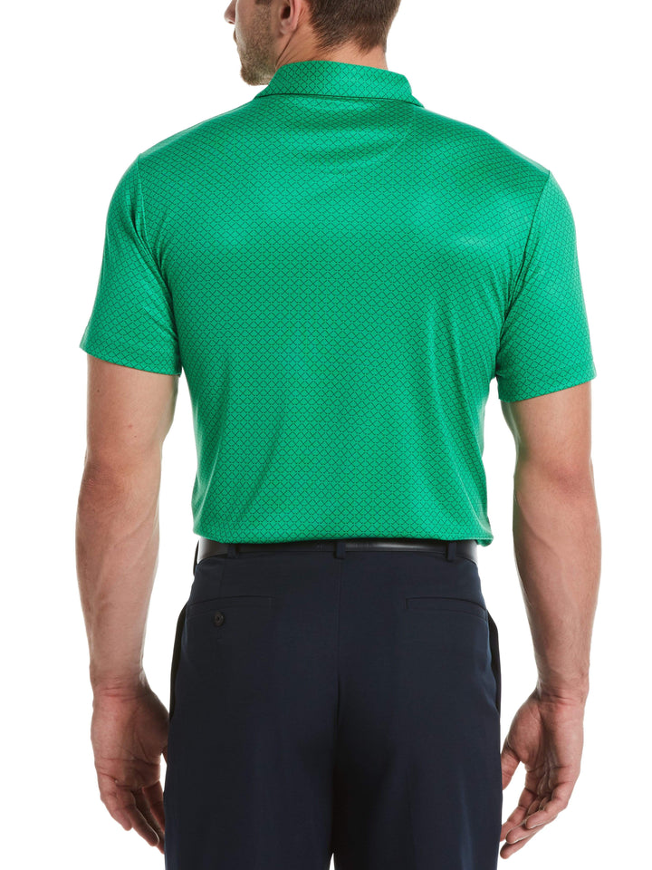 Men's Golf Club Print Polo