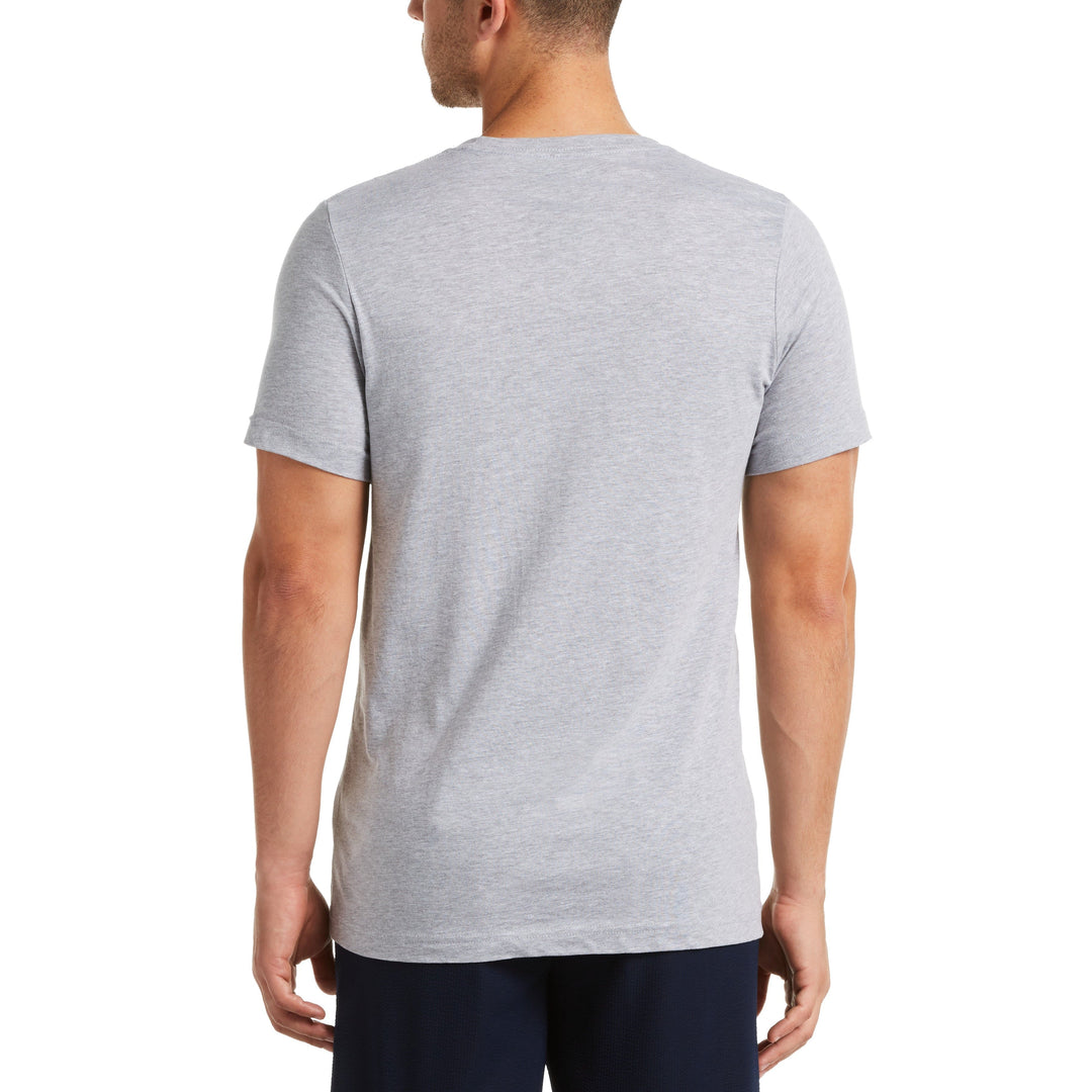 Heather Golf Badge Tee (Heather Gray) 