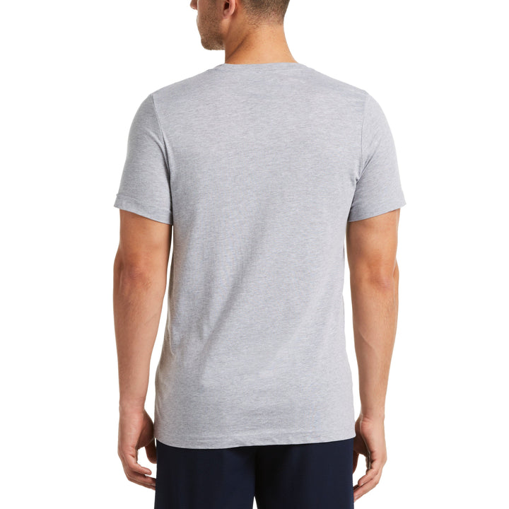 Heather Golf Badge Tee (Heather Gray) 
