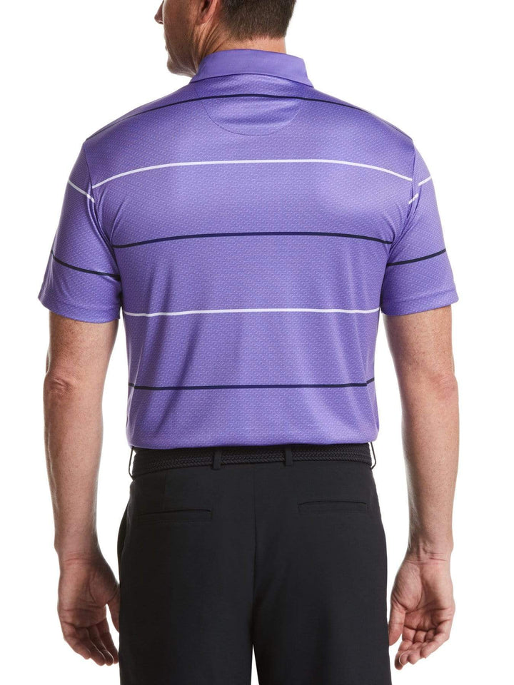 Men's Horizontal Stripe Polo
