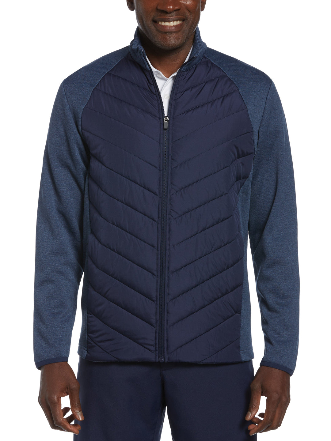 Men's Hybrid Performance Puffer Golf Jacket