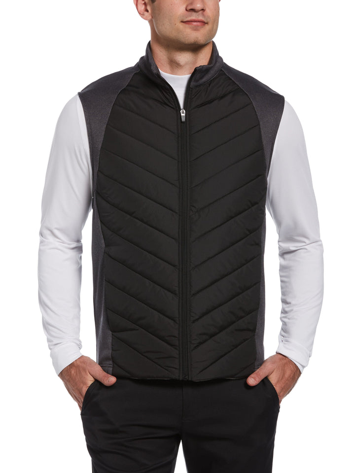 Men's Hybrid Performance Puffer Golf Vest