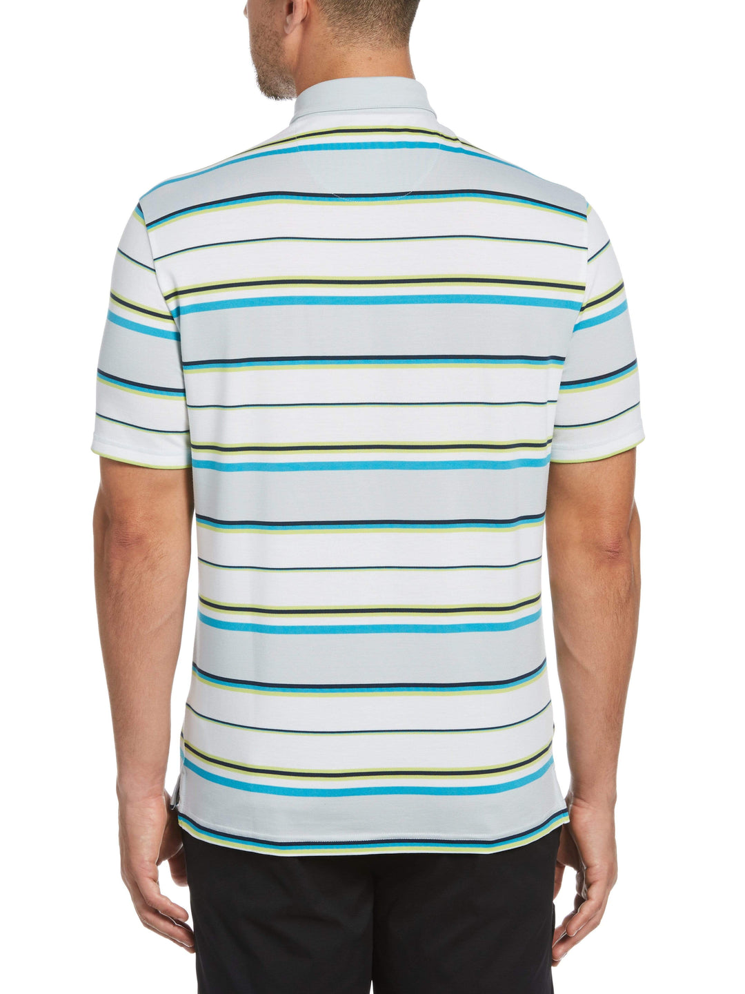 Men's Icon Stripe Golf Polo
