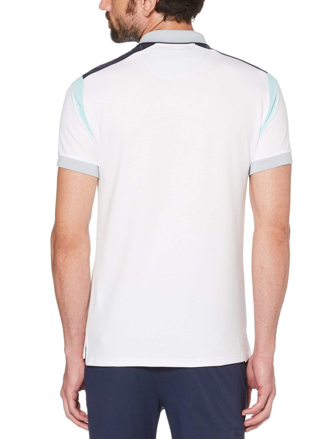 Men's Iconic Colorblock Golf Polo