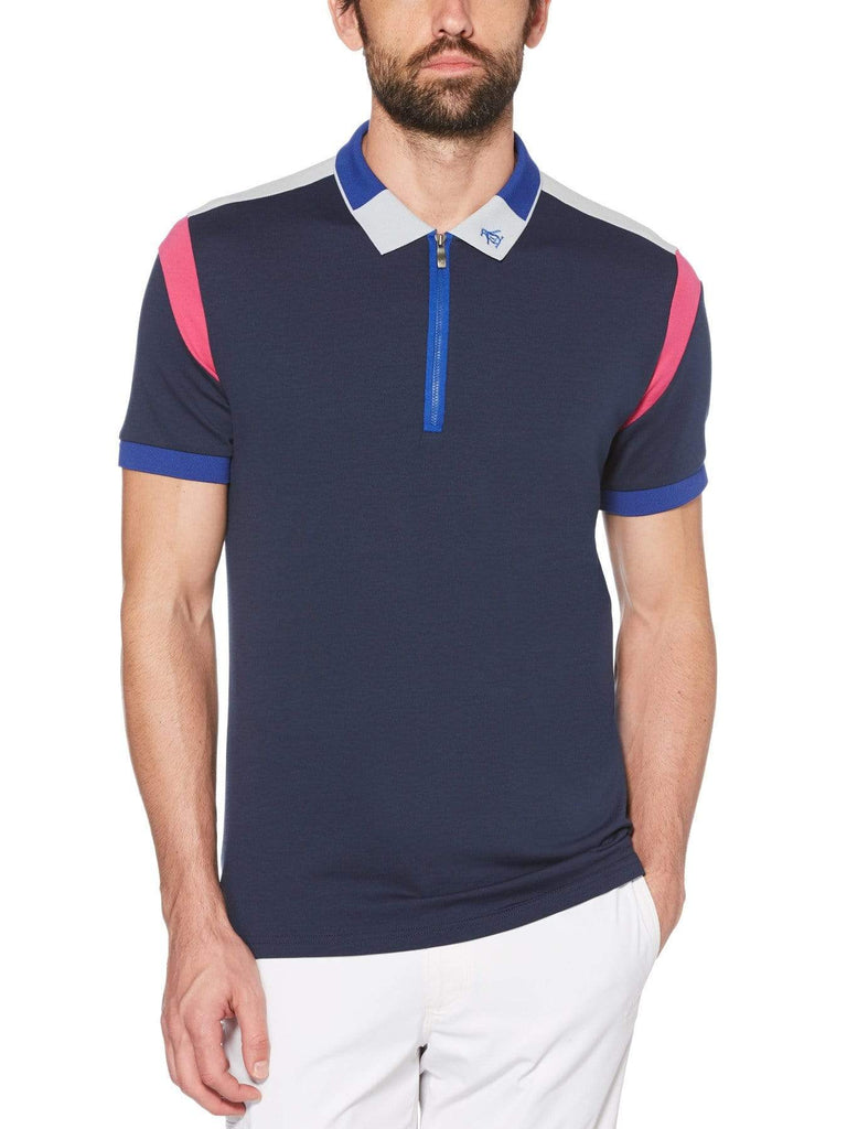 Men's Iconic Colorblock Golf Polo