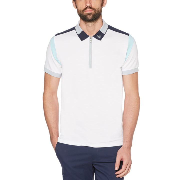 Men's Iconic Colorblock Golf Polo