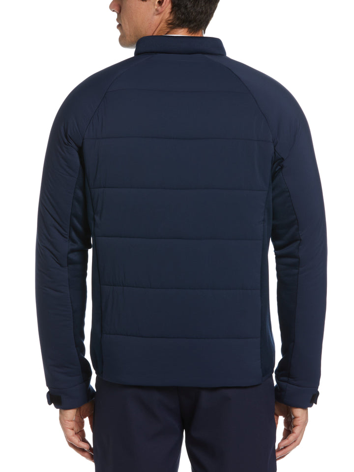 Insulated 70's Golf Jacket (Black Iris) 