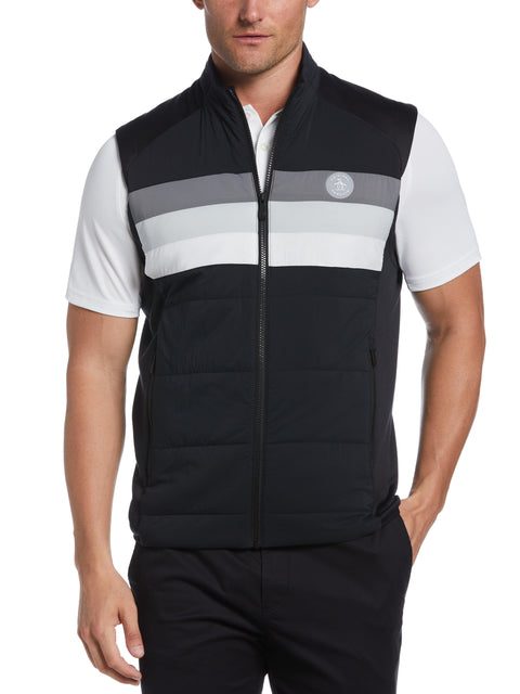 Insulated 70's Golf Vest (Caviar) 