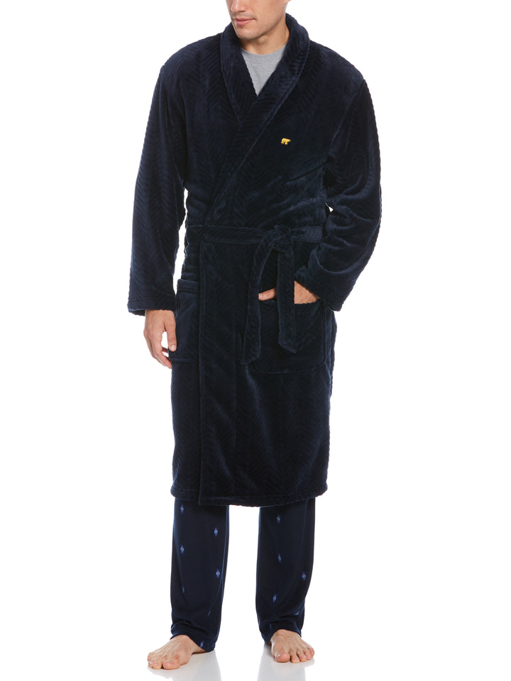 Jack Nicklaus Fleece Robe (Dress Blues) 